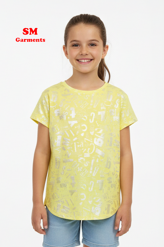 Girls Cotton T-Shirt