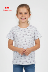 NAME IT Girls’ Tweety Stripe Print T-Shirt