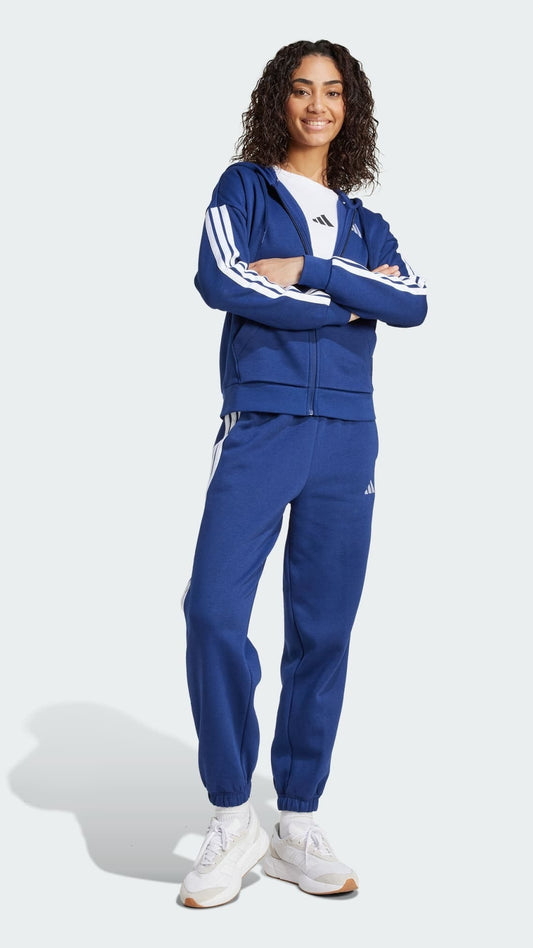 ADI STRIPES ZIPPER HOODIE TRACK SUIT