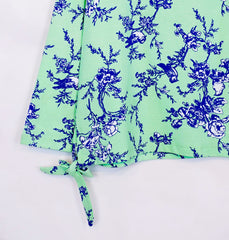 OKAIDI GIRLS FLORAL T-SHIRT