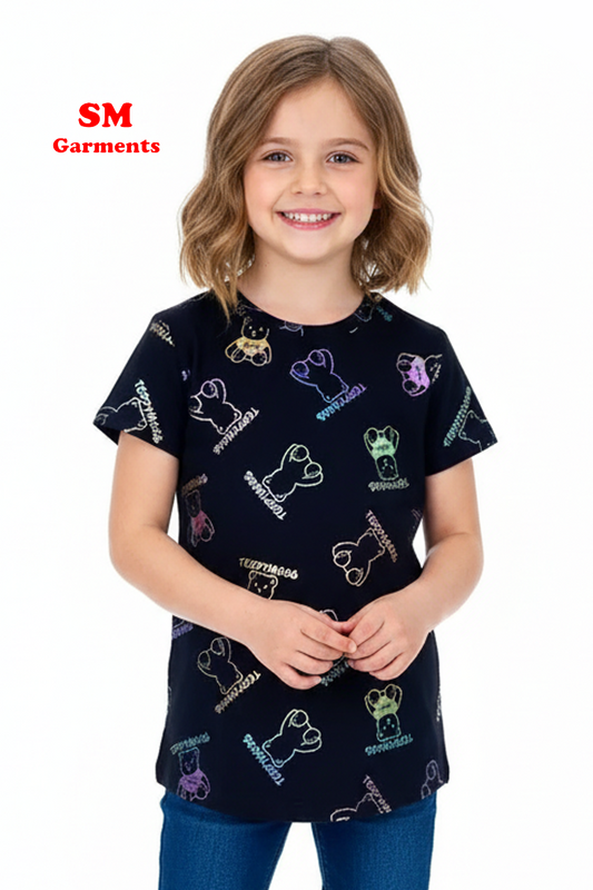 Girls Cotton T-Shirt