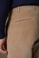 Doppelganger Men's Classic Trousers Velvet Regular Fit