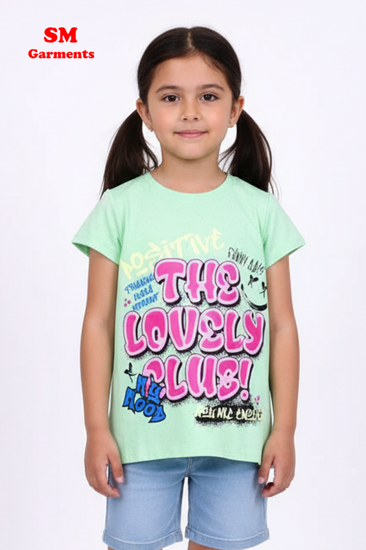 OKAIDI GIRLS PRINTED TEES