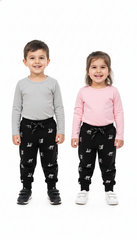 FREE PLANET KIDS PRINTED TROUSER