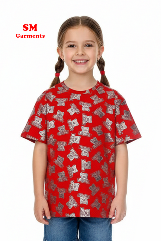 Girls Cotton T-Shirt