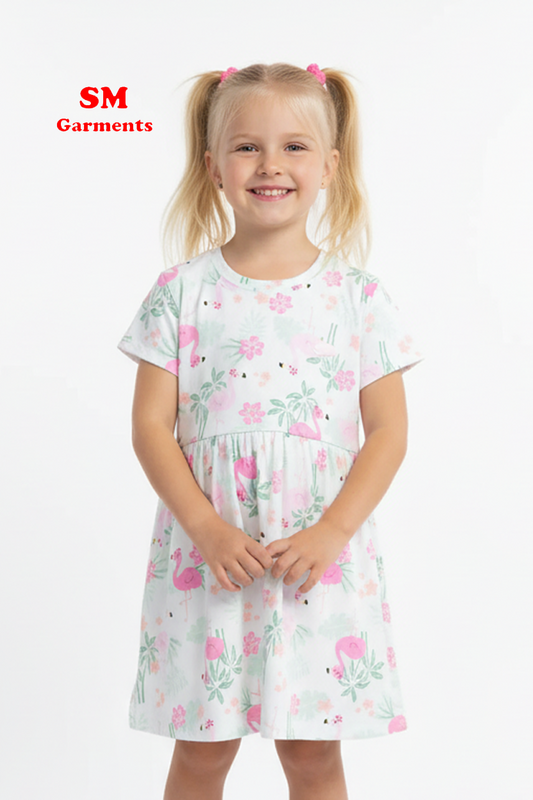 GIRLS FLORAL DRESS