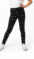 Girls Floral Printed Leggings