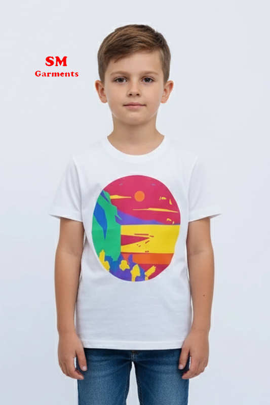MOHONA Front Printed Boys T-Shirt