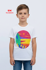MOHONA Front Printed Boys T-Shirt