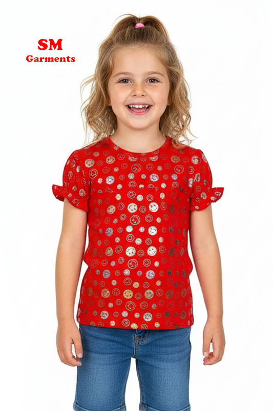 Girls Cotton T-Shirt