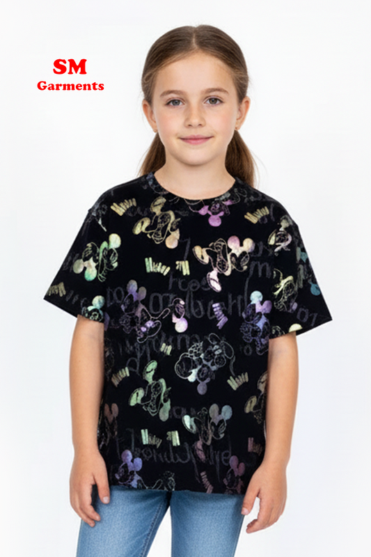 OKAIDI GIRLS COTTON T-SHIRT