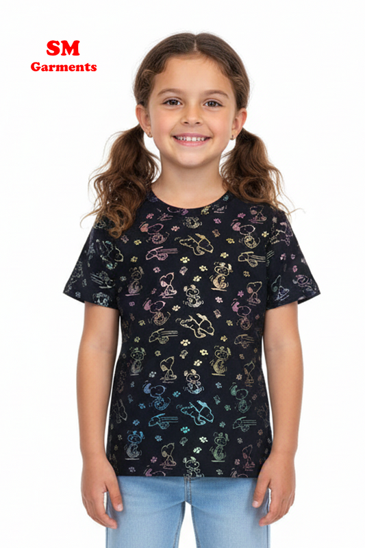Girls Cotton T-Shirt