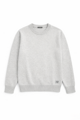 TAPE A L OEILBOYS BASIC HEATHER GREY SWEATSHIRT