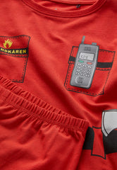 AHLENS Boys Printed Printed Pyjamas Set