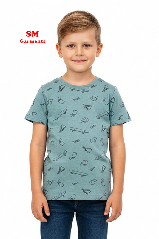 Cool Club Boys Printed T Shirt
