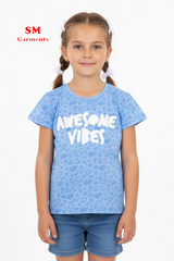 DU PAREIL AWESOME VIBE PRINT T-SHIRT