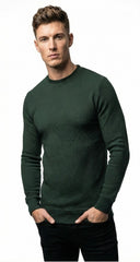 PB STWD Mens Textured CrewNeck Sweatshirt