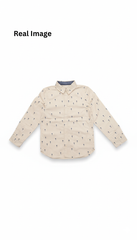 H&M L.O.G.G Boys Palm Tree Printed Shirt