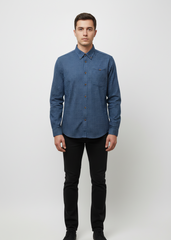 KOAJ MENS PRINTED SLIM FIT SHIRT