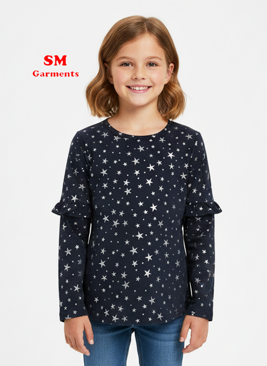 GIRLS FULL SLEEVED T-SHIRT