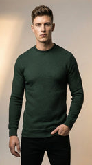 PB STWD Mens Textured CrewNeck Sweatshirt