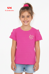 DU PAREIL GIRLS SMILE TODAY T-SHIRT
