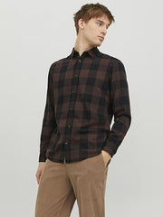 Jack & Jones Men Slim Fit Checked shirt