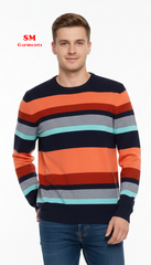BLEND Multi Striped Jersey For Men