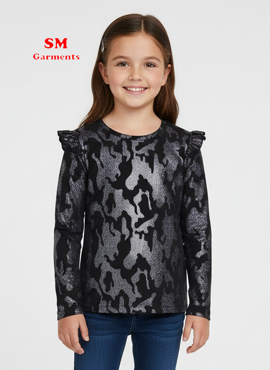 Girls Graphic T Shirt