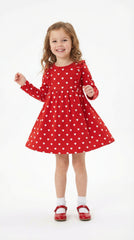 لڑکیوں کا پرنٹ شدہ لباس