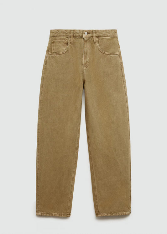 Women High-waist balloon jeans
