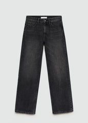 Women Mid-rise Straight Jeans