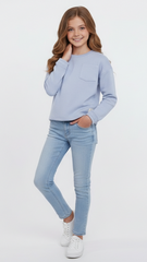 ROADWEAR Girls Pocket Sweatshirt