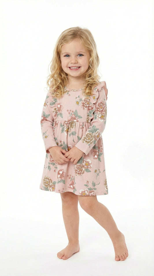 لڑکیوں کا پرنٹ شدہ لباس