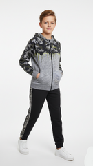 ROADWEAR Boys Printed Zipper Hoodie and Jogger Suit