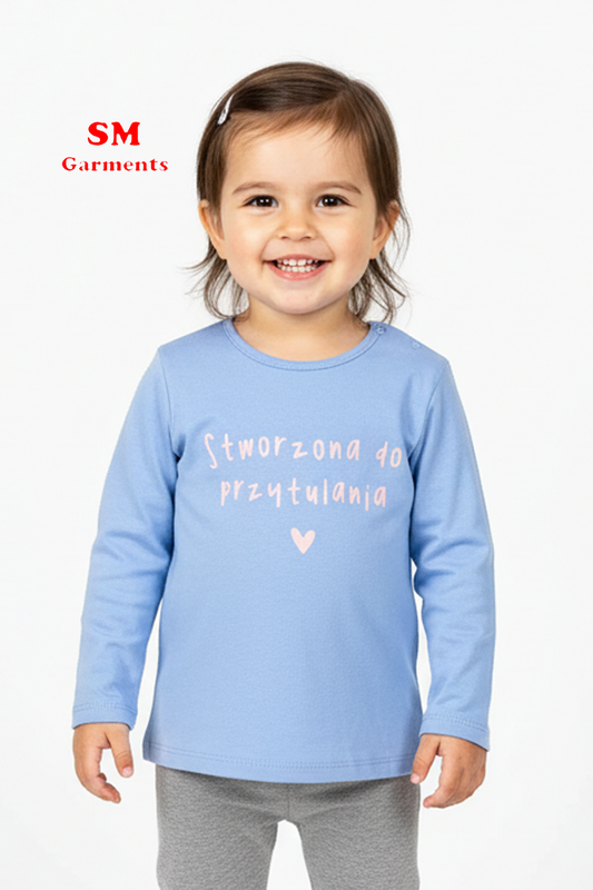 Baby blouse with the inscription