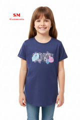 BEJO GIRLS LOVE PRINT T SHIRT