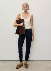 Women Newmom comfort high-rise jeans