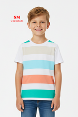 BOYS COLORFULL PATCHES T-shirt