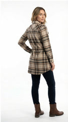 PERSIVAL Womens Knee Length Shirt With Drawstring (Winter Shirt)