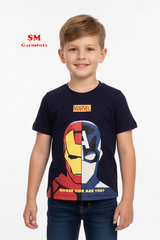 ZOCHEE Marvel Whose Side Are You Print T-Shirt