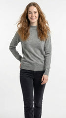 EDC Womens Basic Grey SweatShirt