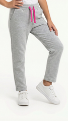 MAWI COLLECTION Girls Grey Basic Trouser