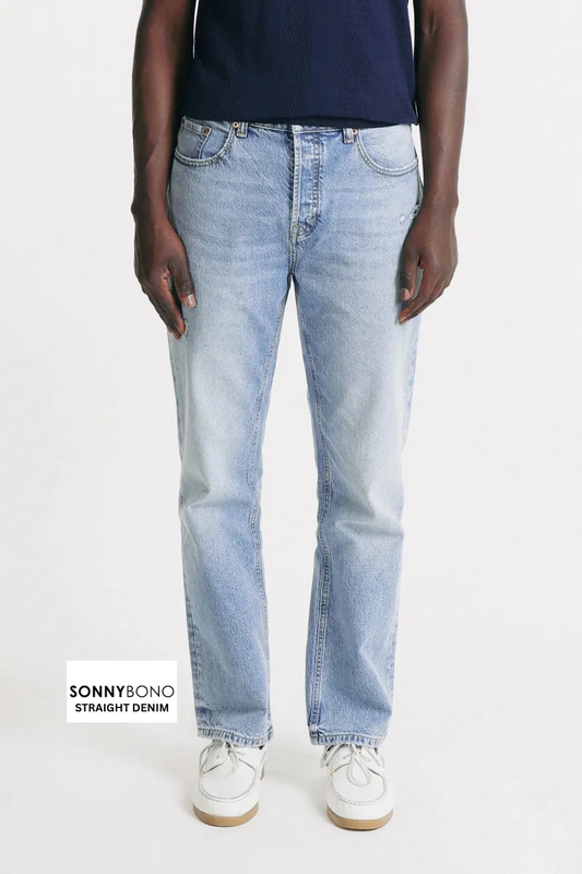 SONNYBONO DENIM POCKETS STRAIGHT DENIM