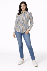Women Striped Shirt