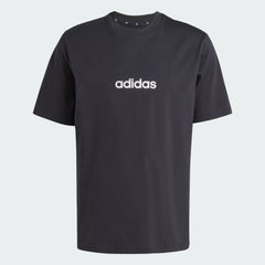 Men Essentials Linear Single Jersey Tee