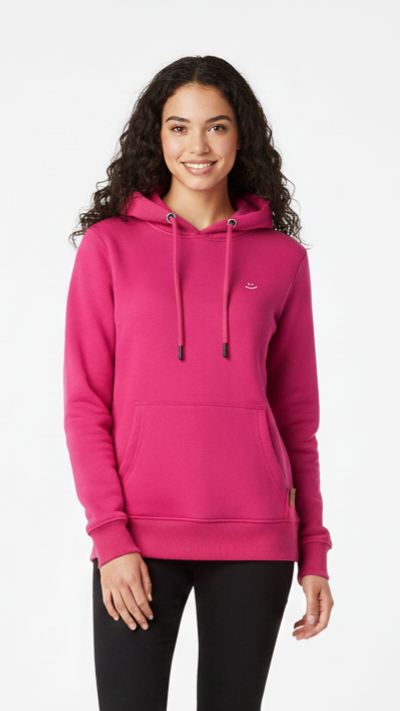 KLEINIGKEIT WOMENS SMILEY FACE HOODIE