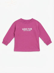 Kids' Magenta Pink "HAVE FUN" Long-Sleeve T-Shirt – Next
