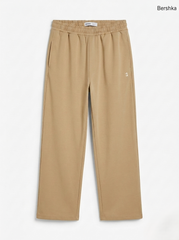 Bershka Straight-Leg Drawstring Lounge Pants