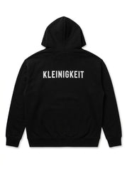 Men Statement Logo Full-Zip Fleece Hoodie in Black